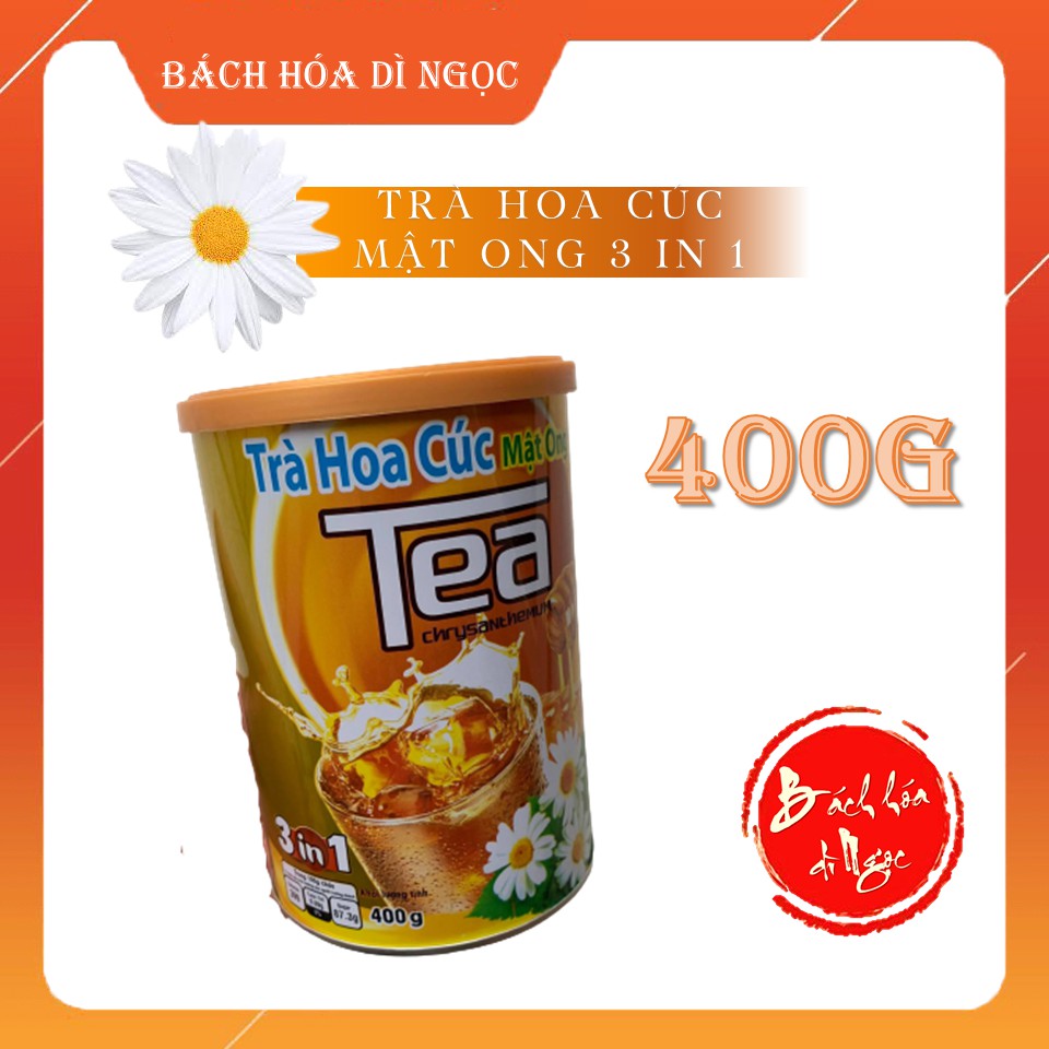 TRÀ HOA CÚC VÀNG MẬT ONG 400G LOẠI 3 TRONG 1 CHO TÁCH TRÀ THÊM ĐẬM ĐÀ