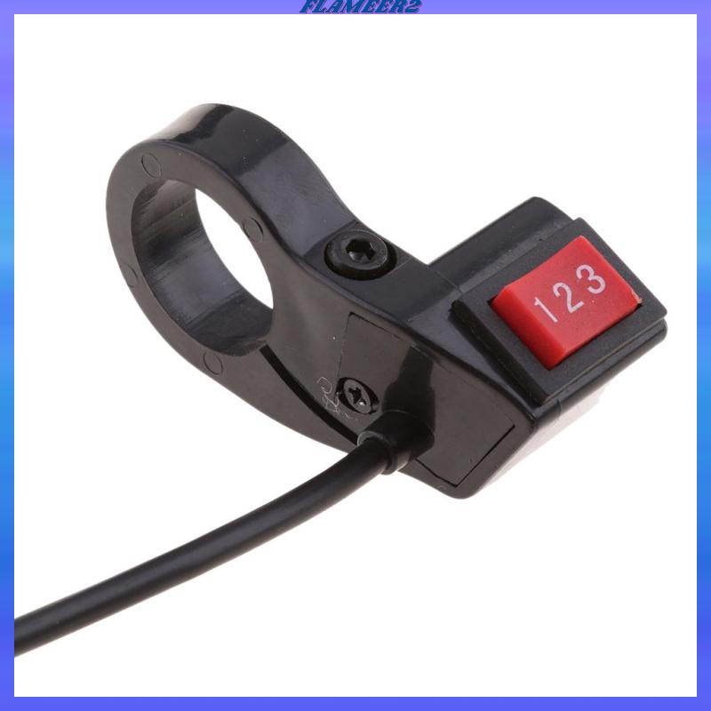 Công Tắc Điều Khiển Tốc Độ Tay Lái 3 Tốc Độ Chuyên Dụng Cho Xe Mô Tô/Xe Đạp Điện