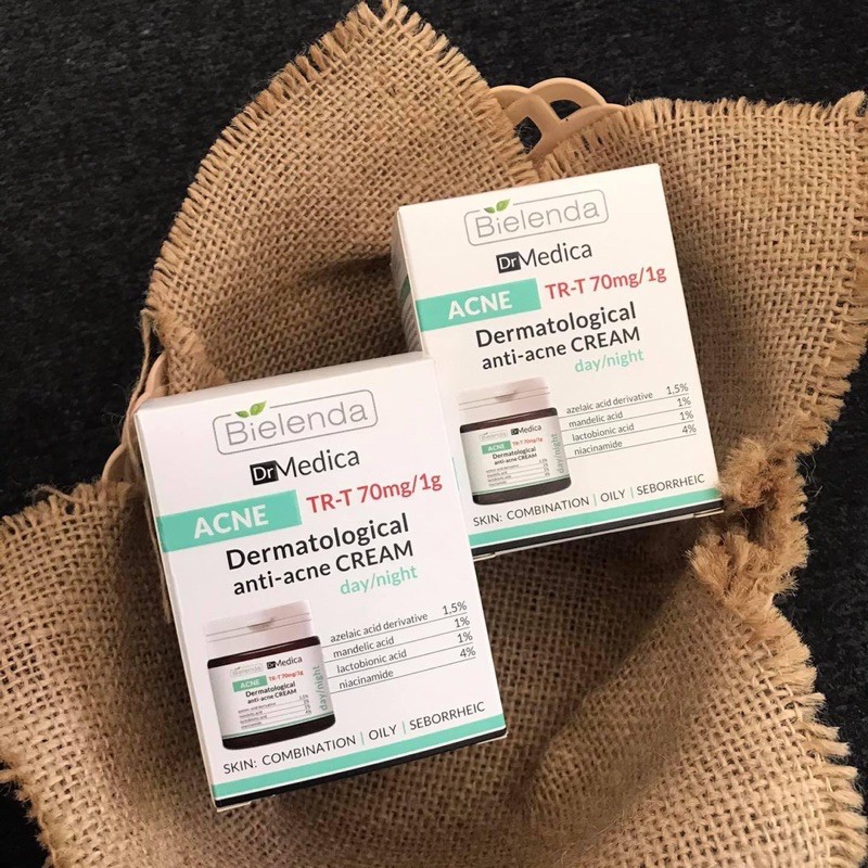 Kem dưỡng da ngừa mụn và thâm Bielenda Dr. Medica anti acne 50ml