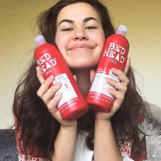 DẦU GỘI XẢ PHỤC HỒI TÓC TIGI BED HEAD ĐỎ
