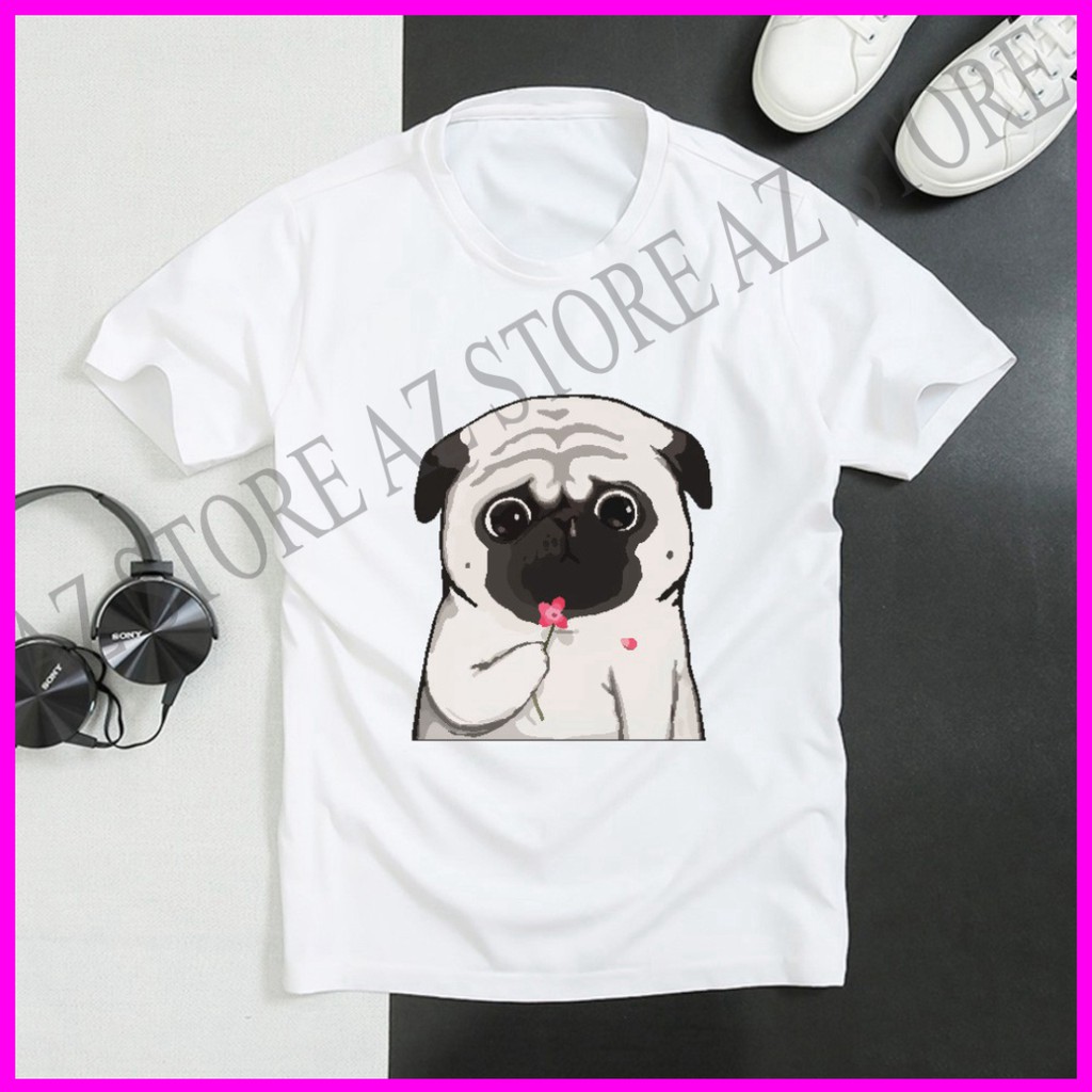 Hai-TSHIRT2 ÁO THUN HOẠT HÌNH CHÓ MẶT XỆ 02, ÁO COTTON TAY NGẮN NAM NỮ FULL SIZE MỚI