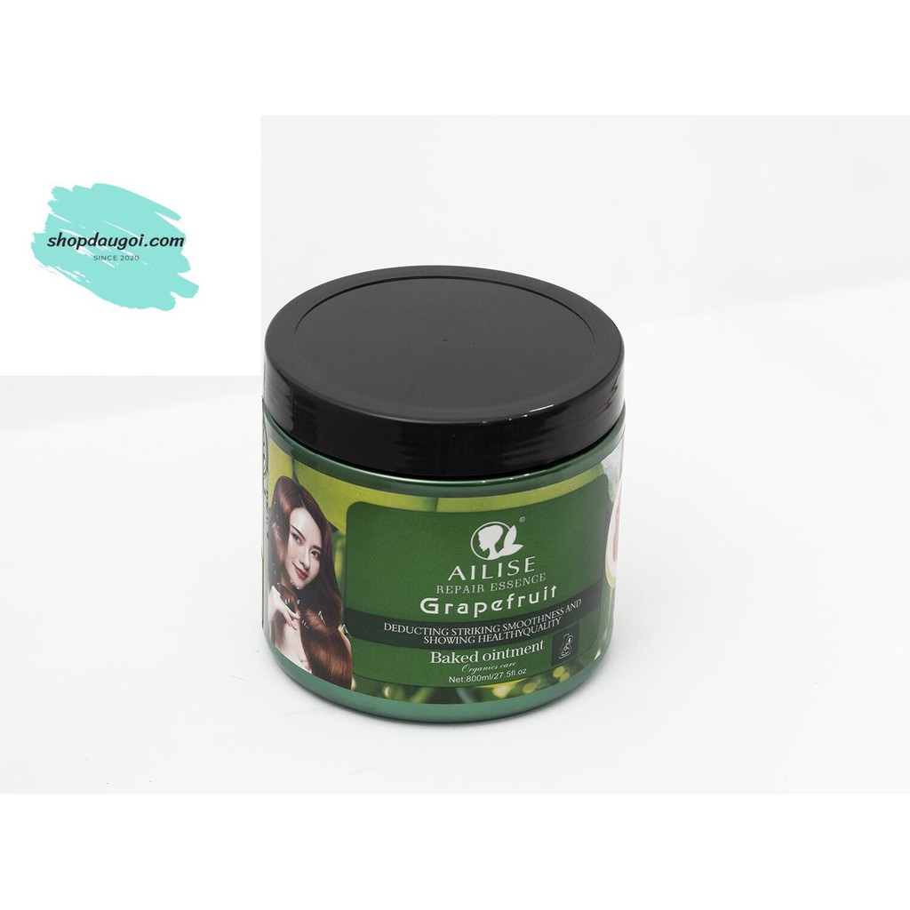 Kem Hấp Ủ Tóc Bưởi Chống Rụng Kích Thích Mọc Tóc AILISE 800ML Chính Hãng