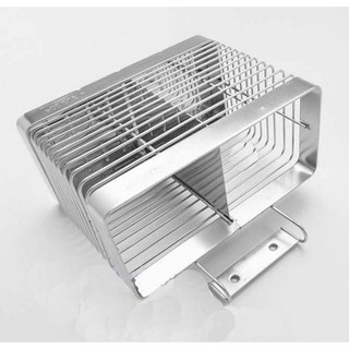 Ống đựng đũa muỗng vuông Inox 304 (1 ngăn, 2 ngăn, 3 ngăn) Đơn, Đôi, Ba