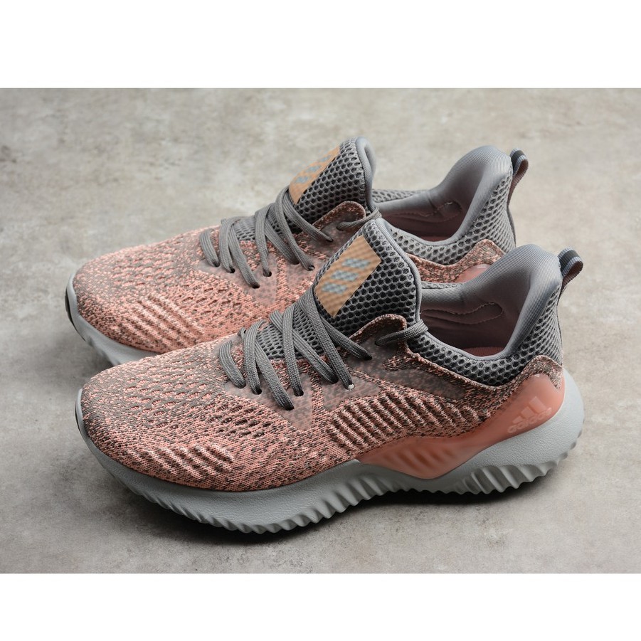 Giày thể thao chính hãng Adidas Alpha Bounce Running Wo Pink Sneakers size 36-40