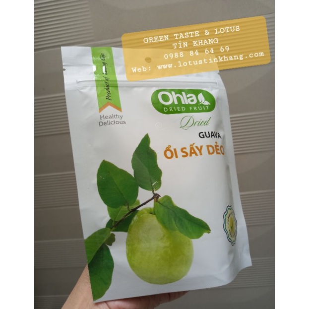 Ổi Sấy Dẻo Ohla ăn vặt trái cây ngon giàu Vitamin (100gr)