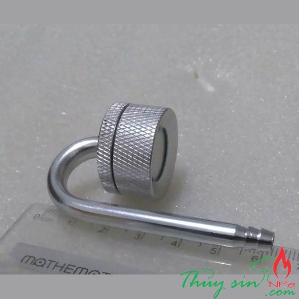 Khóa mở van CO2 Mufan | Sứ sủi thay thế mufan | Co U chống gập CO2 | Hít kính sủi Mufan