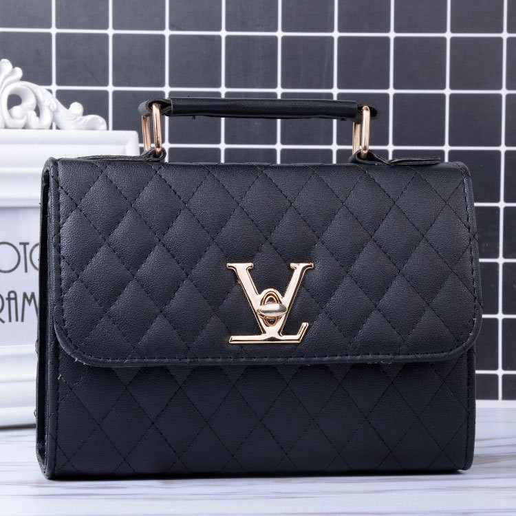 Túi xách nữ 👜 Mẫu HOT 2021 Hàn Quốc 👜 Túi Trần Trám Cao cấp phong cách công sở [Màu: Đen, Hồng, Xanh] | BigBuy360 - bigbuy360.vn