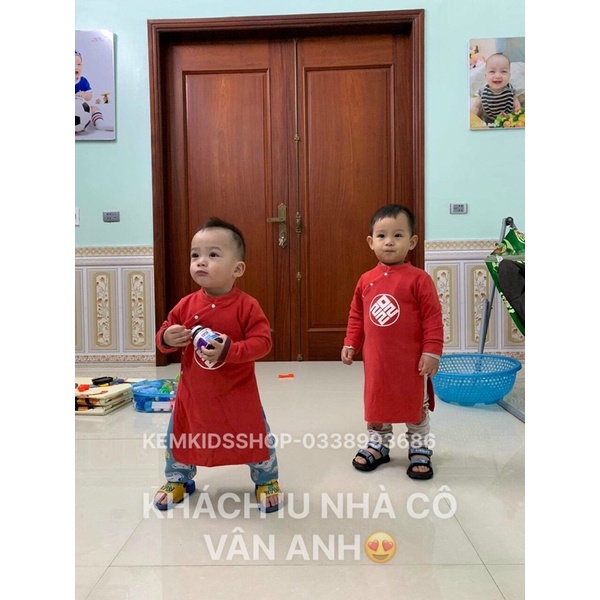 Áo dài nhí modal nỉ Goodmama siêu đẹp