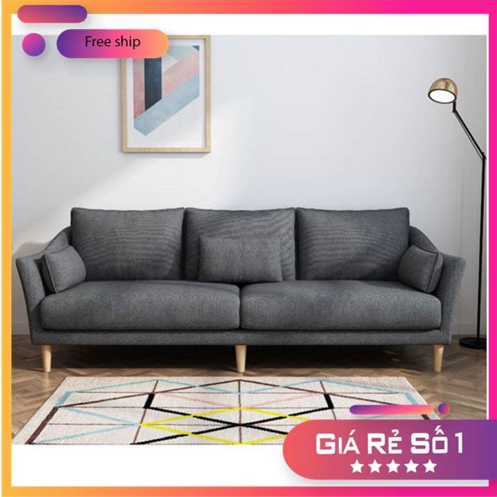 Ghế sofa đẹp dài 1m4 phong cách Bắc Âu, ghế sofa hiện đại GNK016