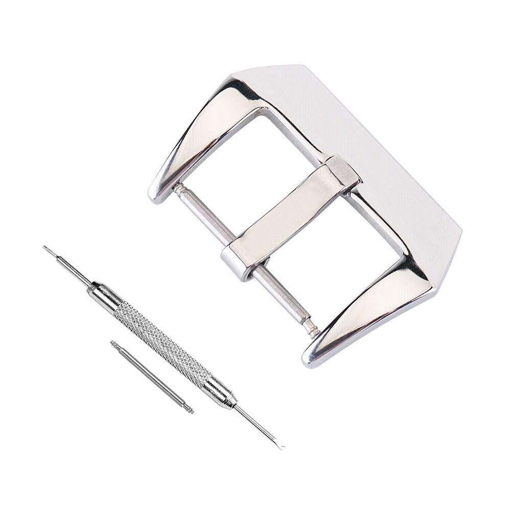 Khóa Dây Đeo Đồng Hồ Bằng Thép Không Gỉ 316L 16 18mm 20mm 22mm 24mm 26mm