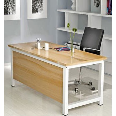 Bàn làm việc có yếm che kích thước dài 1m2