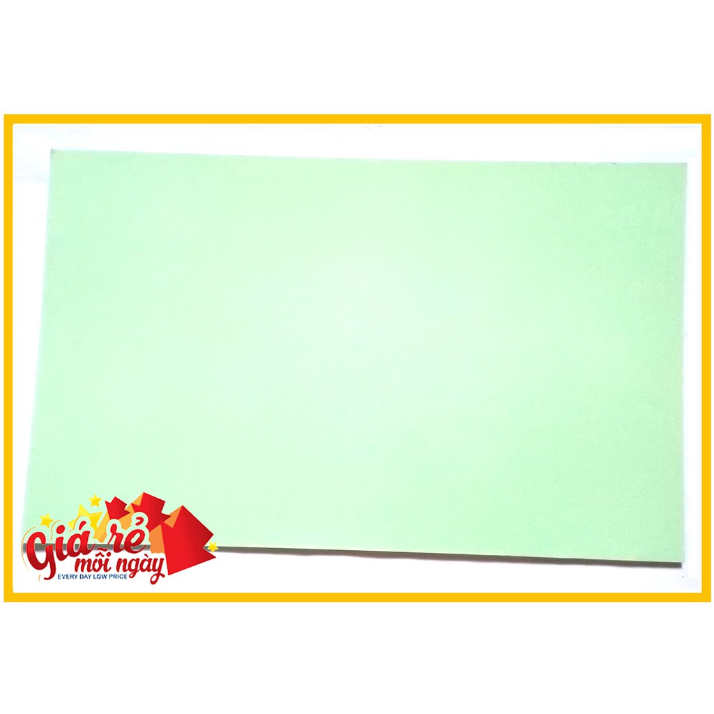 Bìa Giấy màu xanh lá A4 định lượng 160gms