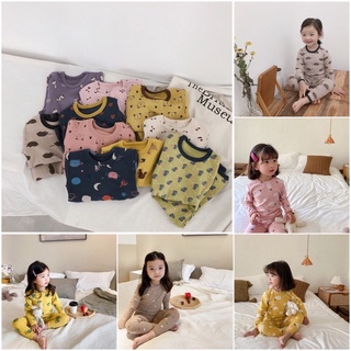 [XẢ KHO NGHỈ BÁN] Bộ ngủ Ambb kids cho bé trai và bé gái (8-27kg)