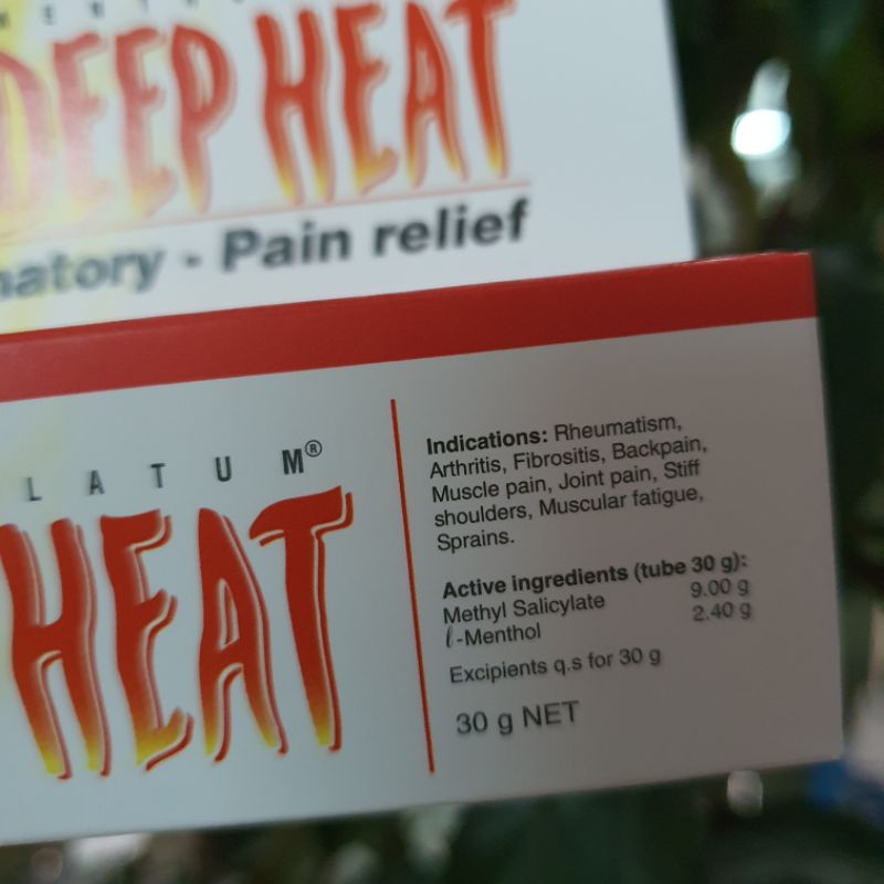 Kem bôi giảm sưng đau tại chỗ Deep Heat Extra (30g)- Đông Anh Pharmart