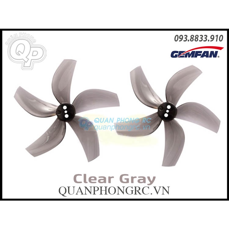 4 Cặp Cánh 5 Lá GEMFAN D63 5 Blades Cinewhoop Ducted Propellers (8 Pcs/Set)