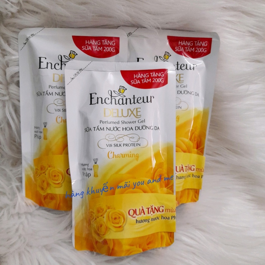 [200g] Sữa Tắm Hương Nước Hoa Enchanteur (hàng tặng)