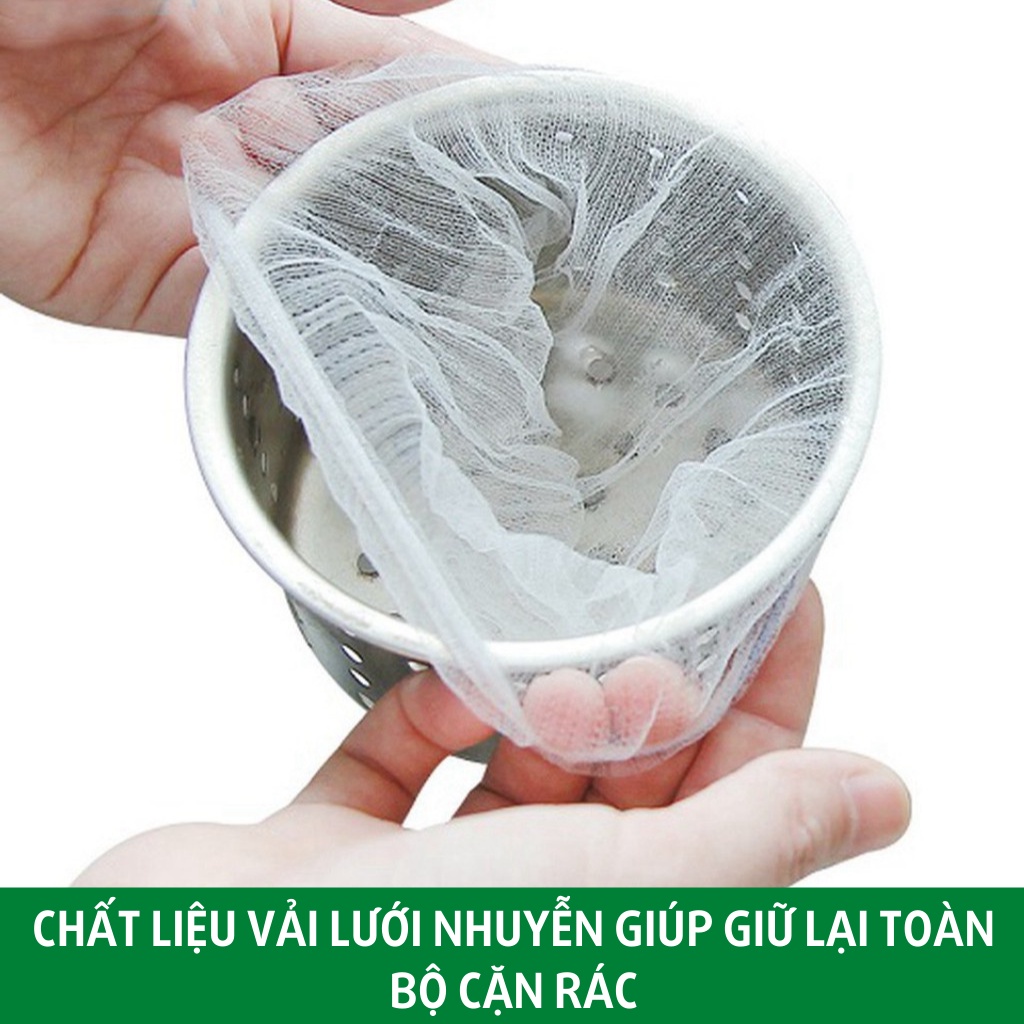 Túi lọc rác bồn rửa chén bát túi lưới chặn rác