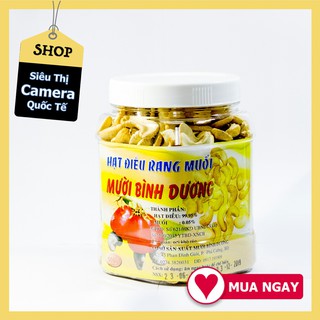 HẠT ĐIỀU RANG MUỐI THƠM NGON 500GR (vỡ đôi không vỏ lụa)
