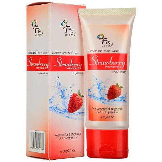 Sữa rửa mặt Fixderma Strawberry Face Wash (60g)