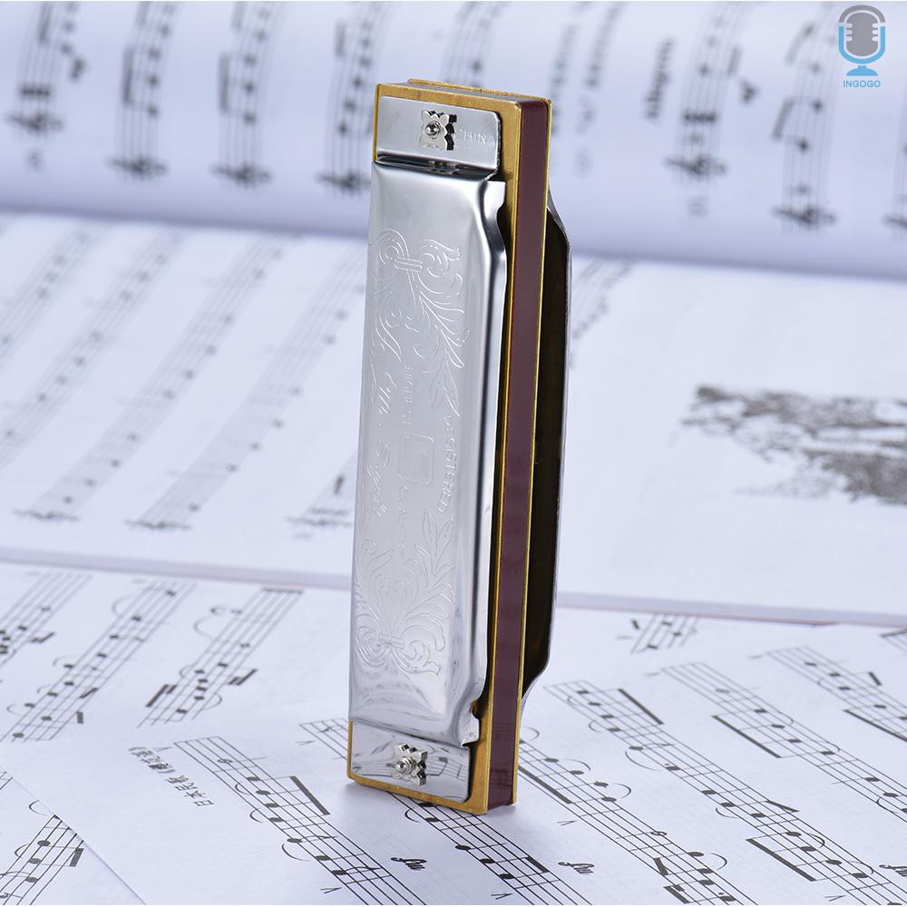 Phím Harmonica Diatonic tiêu chuẩn 10 lỗ theo hợp âm C 20 tông dành cho người mới bắt đầu Suzuki 1072-C Folkmaster