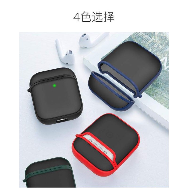 Vỏ Airpod Likgus nhám Mờ Chống Vân Chống Sốc dành cho Airpod 1/ Airpod 2/ Airpod pro