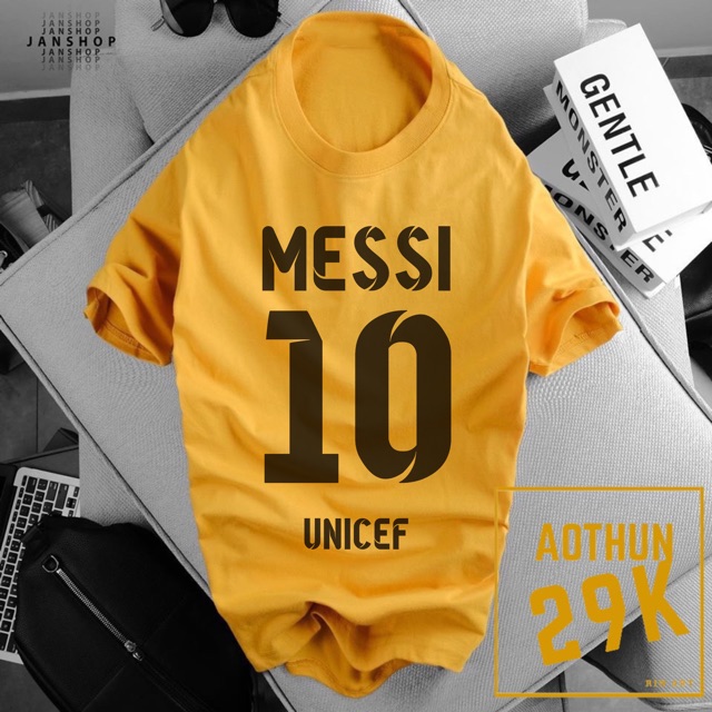 ALBUM 697 - ÁO THUN UNISEX MESSI SỐ 10