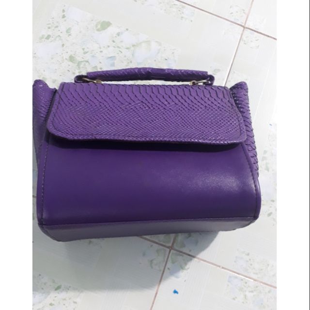 Túi xách giả da rắn sale còn 119k
