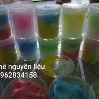[ẢNH THẬT ] Slime mây, slime basic, slime bơ, slime xốp