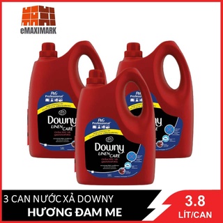 COMBO 3 CAN Nước xả vải chuyên dụng Downy Đam mê Can 3.8LX3