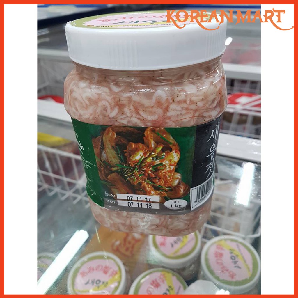 Ruốc tép muối kimchi Hàn Quốc 1kg