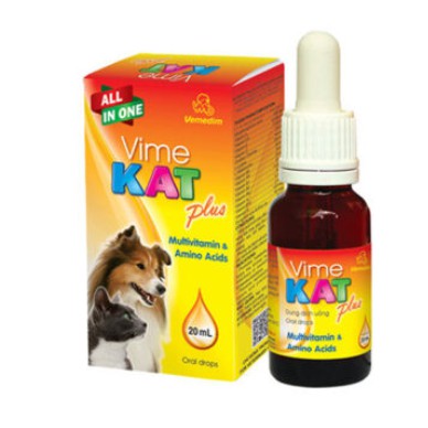 Vimekat Plus - Vitamin, Amino Acid, Tăng Cường Sức Khỏe Dinh Dưỡng Ăn Ngon Chó, Mèo