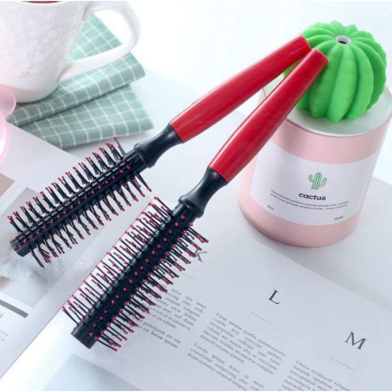 Lược quấn tóc uốn sấy❤️freeship❤️Lược cuốn Tròn chải tóc uốn phồng siêu đẹp, siêu rẻ