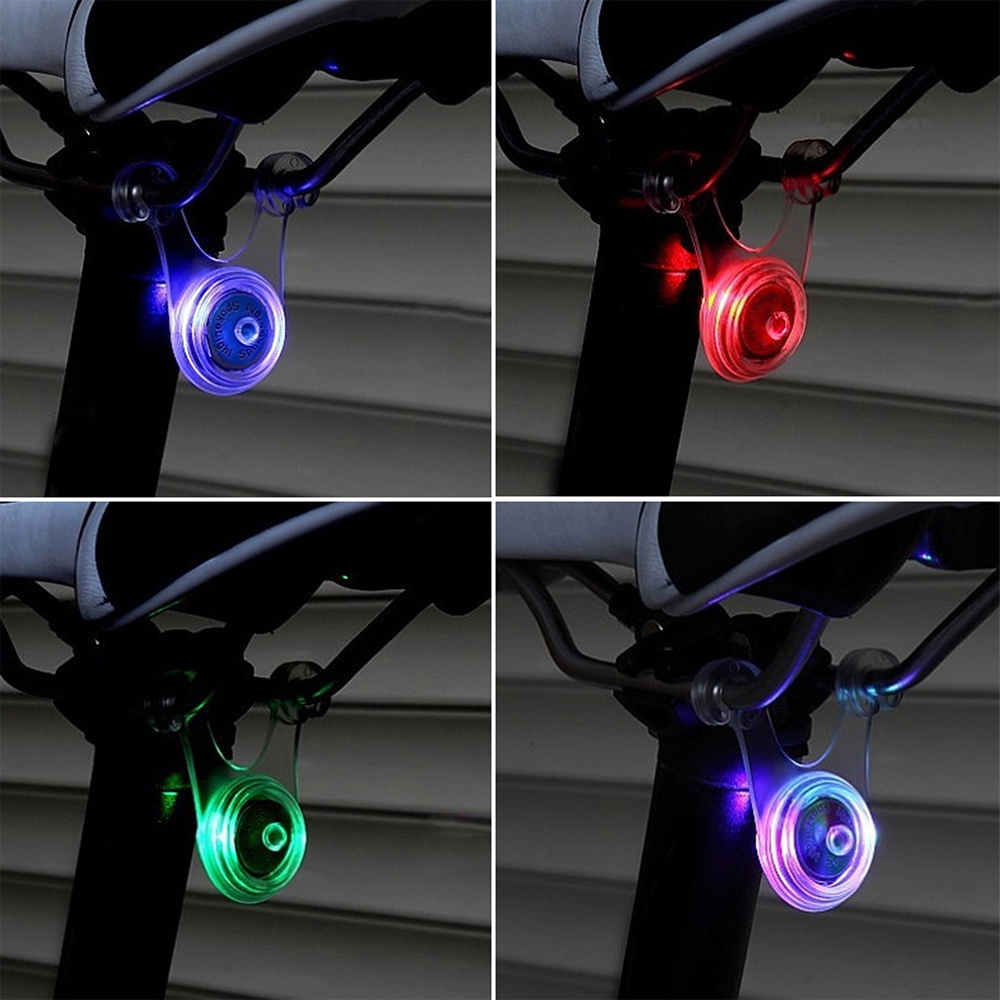 HOT WHEELS Đèn Đuôi Xe Đạp Hình Ếch silicone Cỡ Nhỏ An Toàn