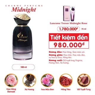 Nước hoa Charme MIdnight 10ml