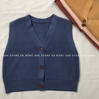 Áo gile ulzzang/ Áo gile len