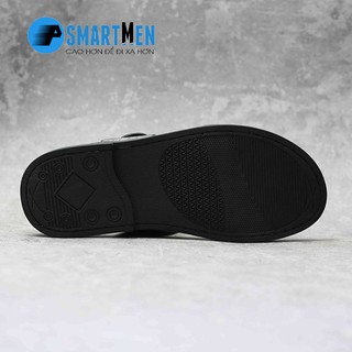 Dép Da bò thật SMARTMEN DSM-07 Đen