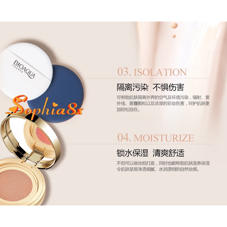 Phấn nước cao cấp che khuyết điểm Cushion Bioaqua