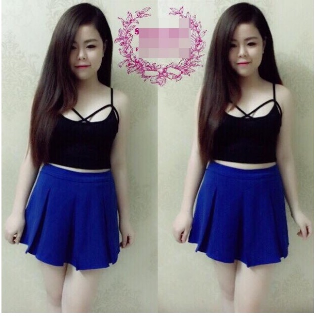 Áo thun nữ Đan dây croptop | BigBuy360 - bigbuy360.vn