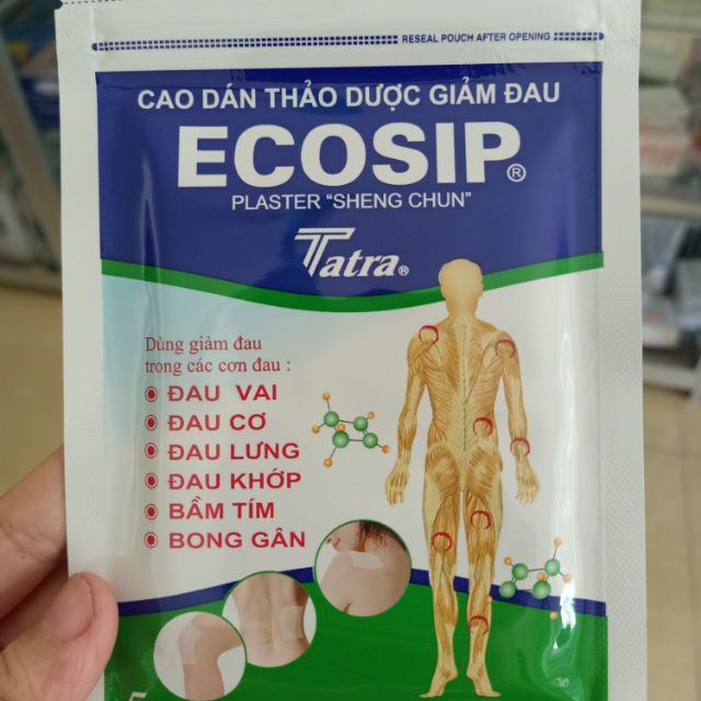 CAO DÁN THẢO DƯỢC ECOSIP