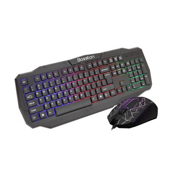 BỘ BÀN PHÍM VÀ CHUỘT BOSSTON 836 | BigBuy360 - bigbuy360.vn