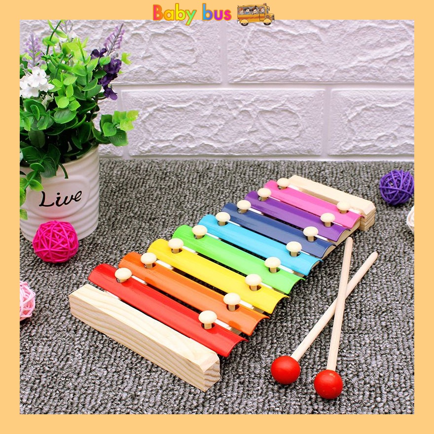 Đồ chơi - Đàn gỗ 8 âm cho bé cảm thụ âm nhạc XYLOPHONE