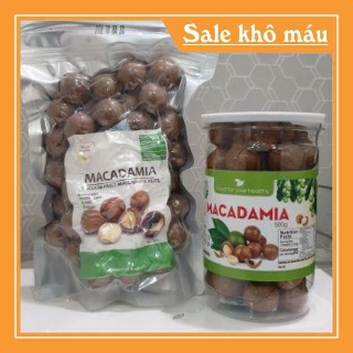 Hạt mắc ca Úc nứt vỏ (0,5kg) hip hip