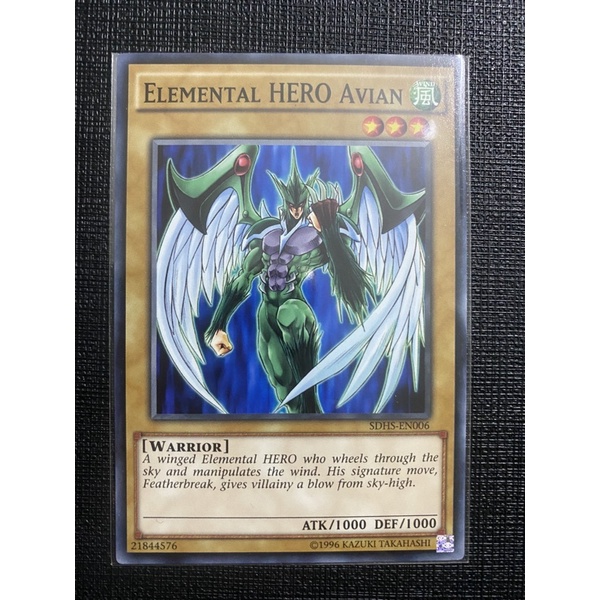 Thẻ bài Elemental hero Avian
