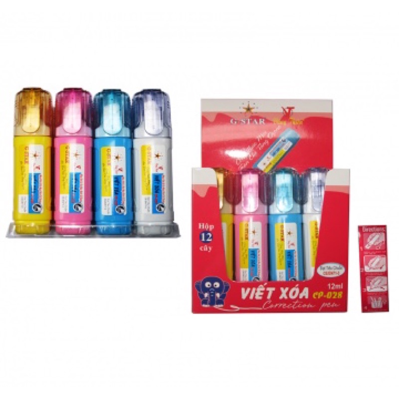 Viết (Bút) xoá nước G-star