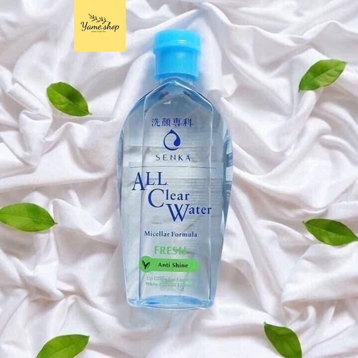 Nước tẩy trang dưỡng trắng Senka All Clear Water Micellar Formula White 230m