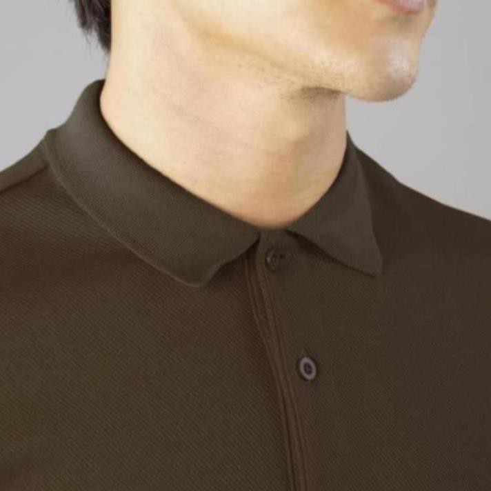 Áo polo nam cao cấp xuất khẩu vải kẻ chéo co giãn đứng dáng form ôm lịch lãm PL23 - Leo Vatino | BigBuy360 - bigbuy360.vn