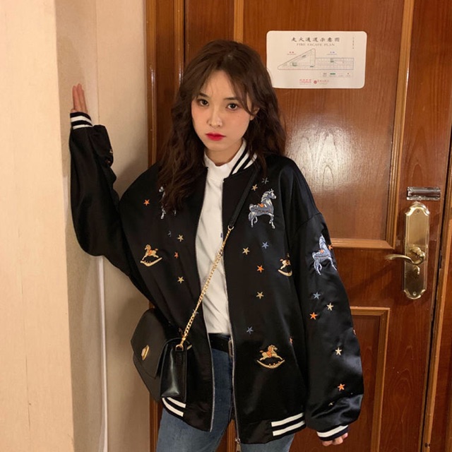 [ORDER] Áo bomber trơn unicorn