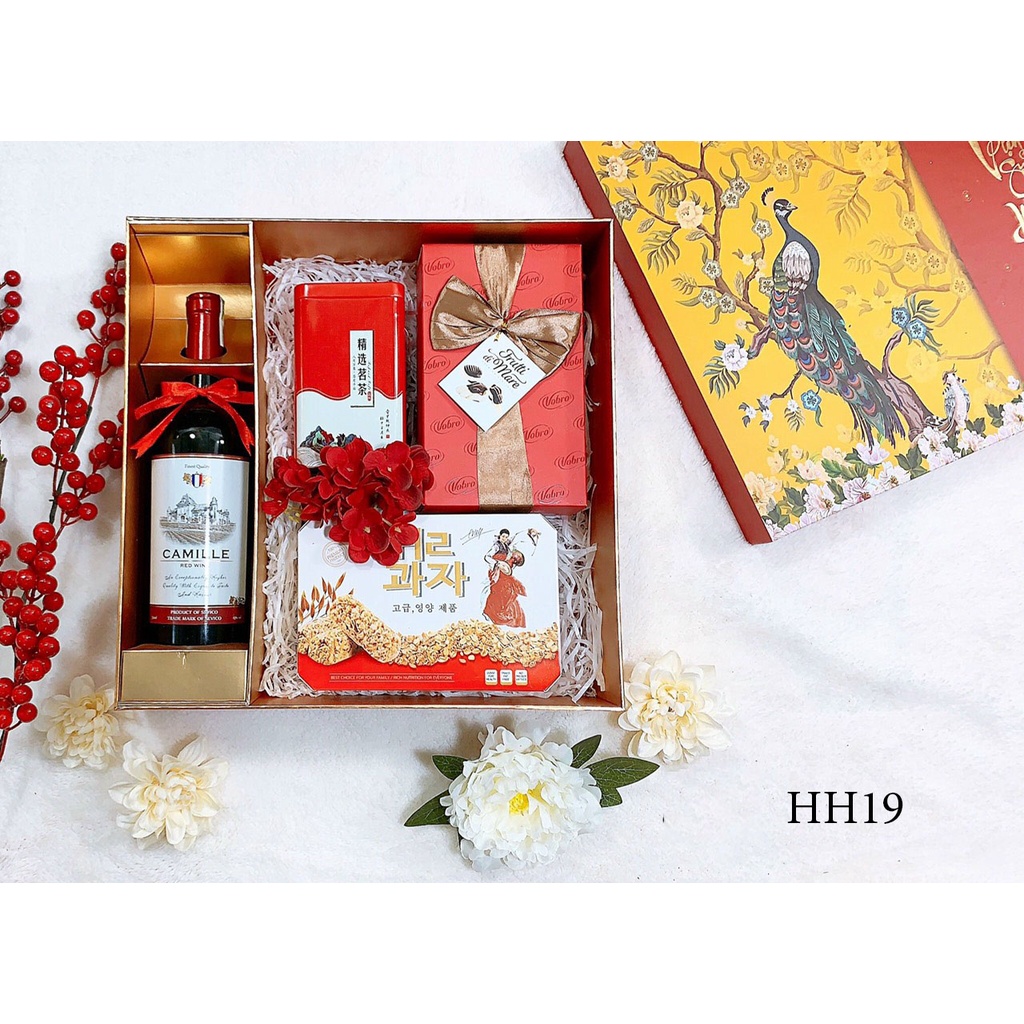 Giỏ quà tết, quà tặng tết sang trọng tặng biếu người thân, set quà tặng tết đẹp, hộp khay quà tết 2022 | BigBuy360 - bigbuy360.vn