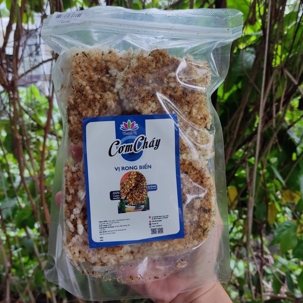 [Có sẵn] CƠM CHÁY VỊ MỚI LẠ CHAY MẶN ĐỀU DÙNG ĐƯỢC (RONG BIỂN)