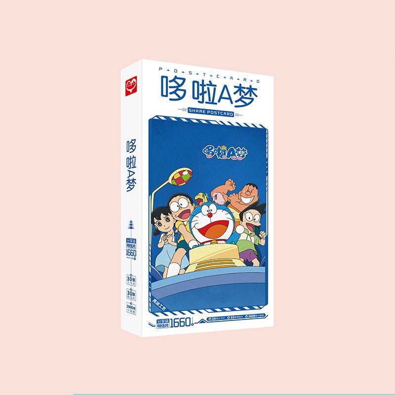 Hộp ảnh DOREMON Hộp ảnh postcard Doraemon chú mèo